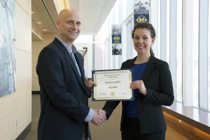 Colleen Hill Receives Skip and Carrie Gordon Scholarship