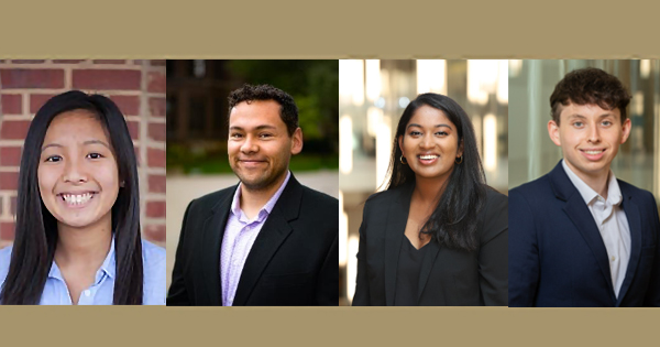 Four MBAs Receive 2022-23 Skip and Carrie Gordon Scholarships