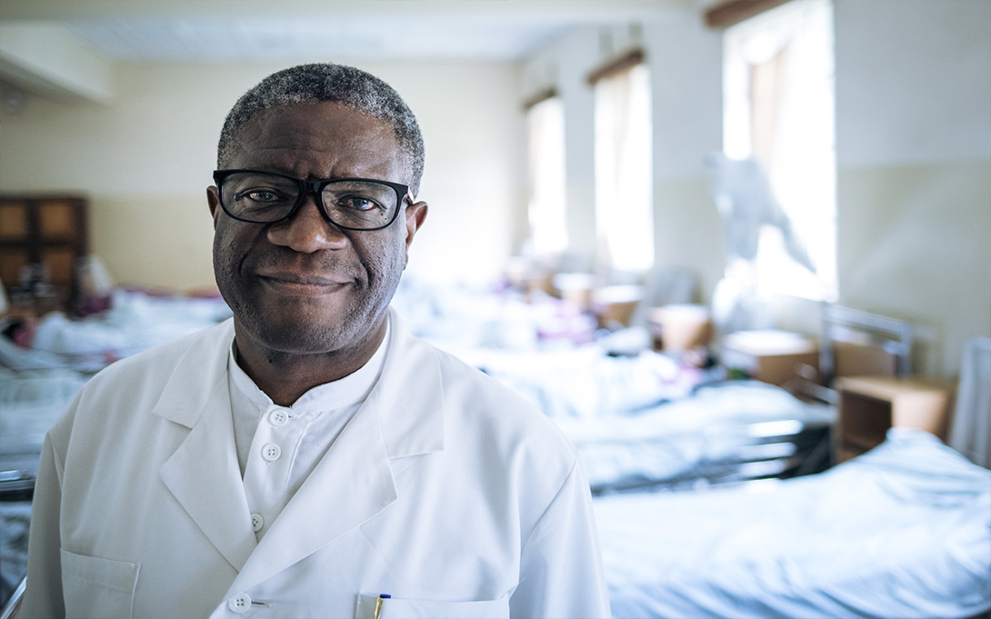 Photo of Dr. Denis Mukwege 