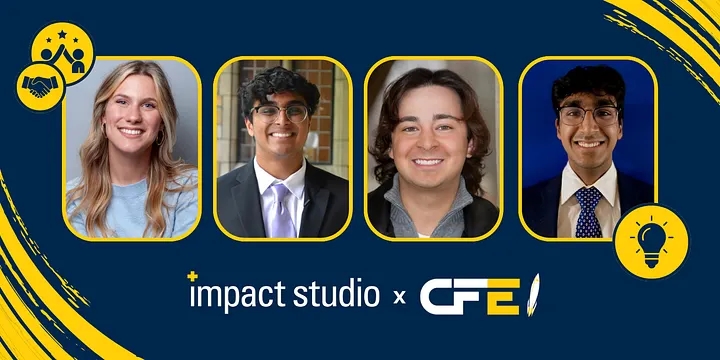 Joining Forces for Founders: How the University of Michigan’s Impact Studio and Center for Entrepreneurship Work to Support Start-Ups