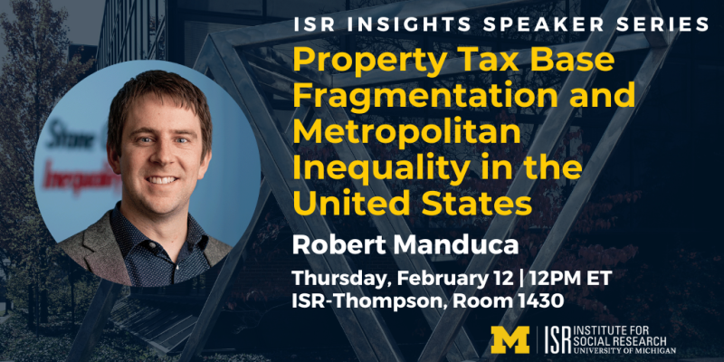 Property Tax Base Fragmentation and Metropolitan Inequality in the United States