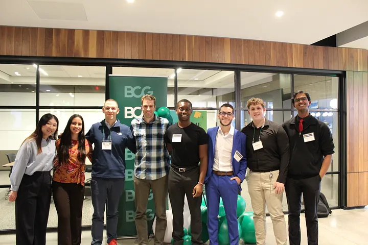 Impact Studio Founders and BCGers after a day of collaboration at the Detroit office last year